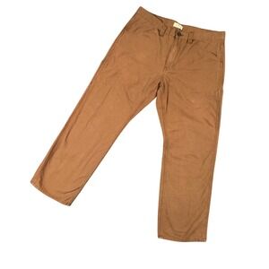 Blue Mountain Mens Carpenter‎ Pants 38x32 Brown Workwear Utility Gorpcore